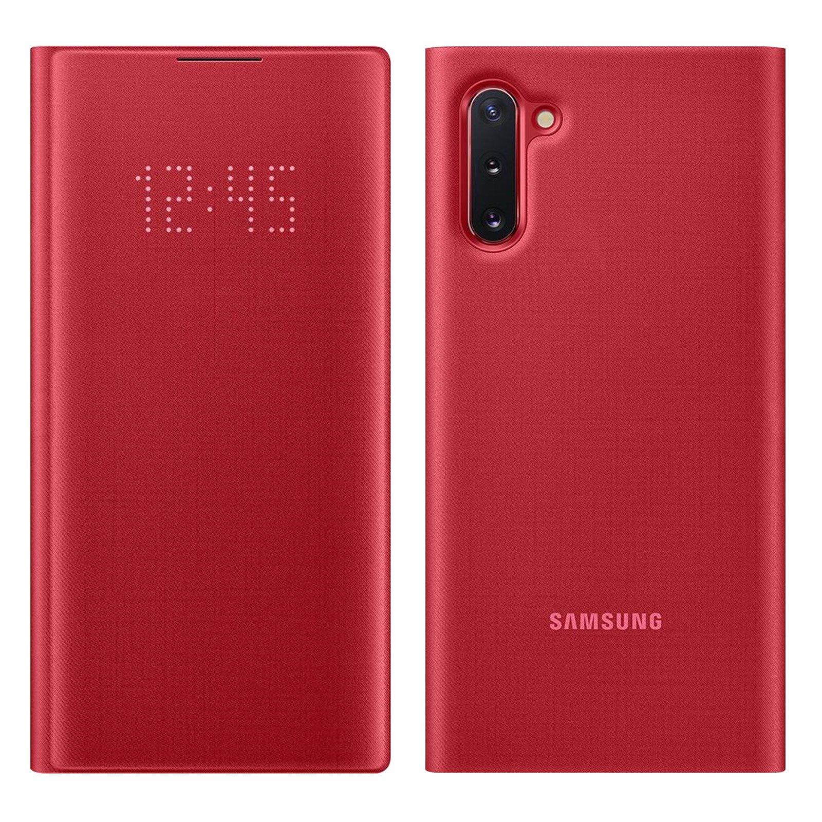 Image of LED View Cover Galaxy Note 10 Rot