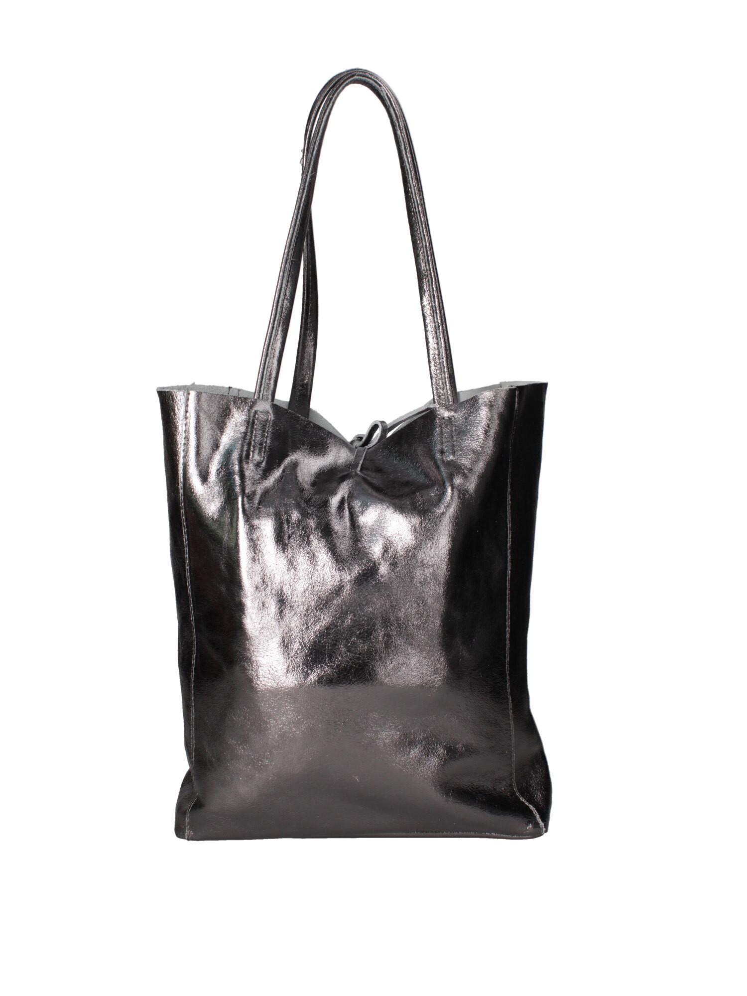 Gave Lux Shopper Tasche mit Leder Kordelzugverschluss  