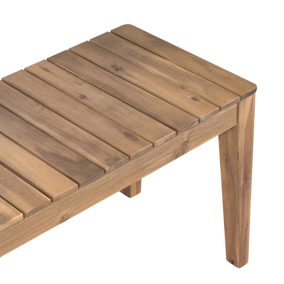Beliani Panchina da giardino en Legno d'acacia certificato  CHIOGGIA  