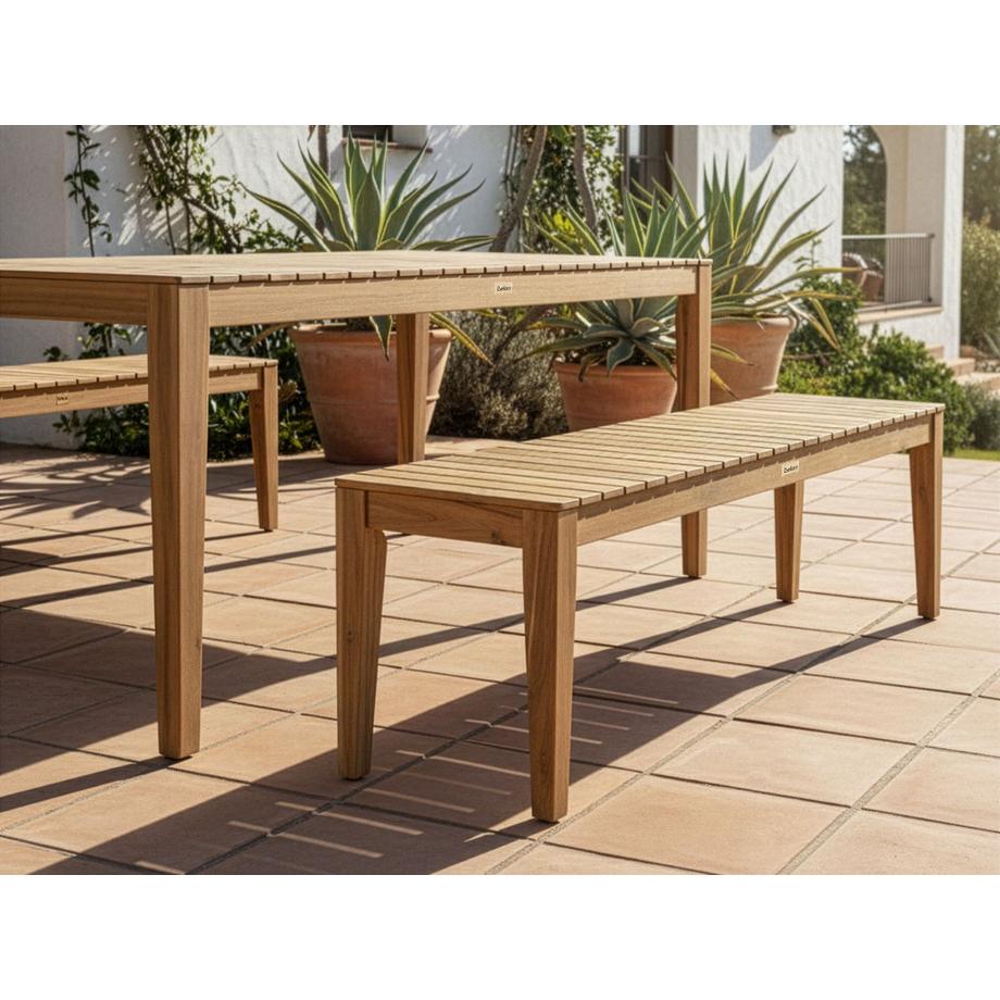 Beliani Panchina da giardino en Legno d'acacia certificato  CHIOGGIA  