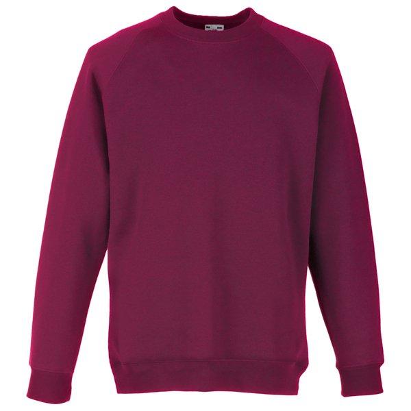 Image of Raglanärmeln Sweatshirt Mädchen Weinrot 9-11A