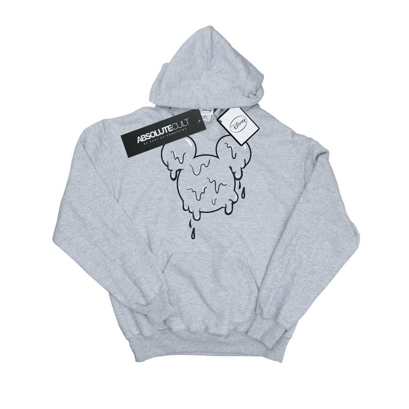 Image of Mickey Mouse Ice Cream Head Kapuzenpullover Jungen Grau 140/146