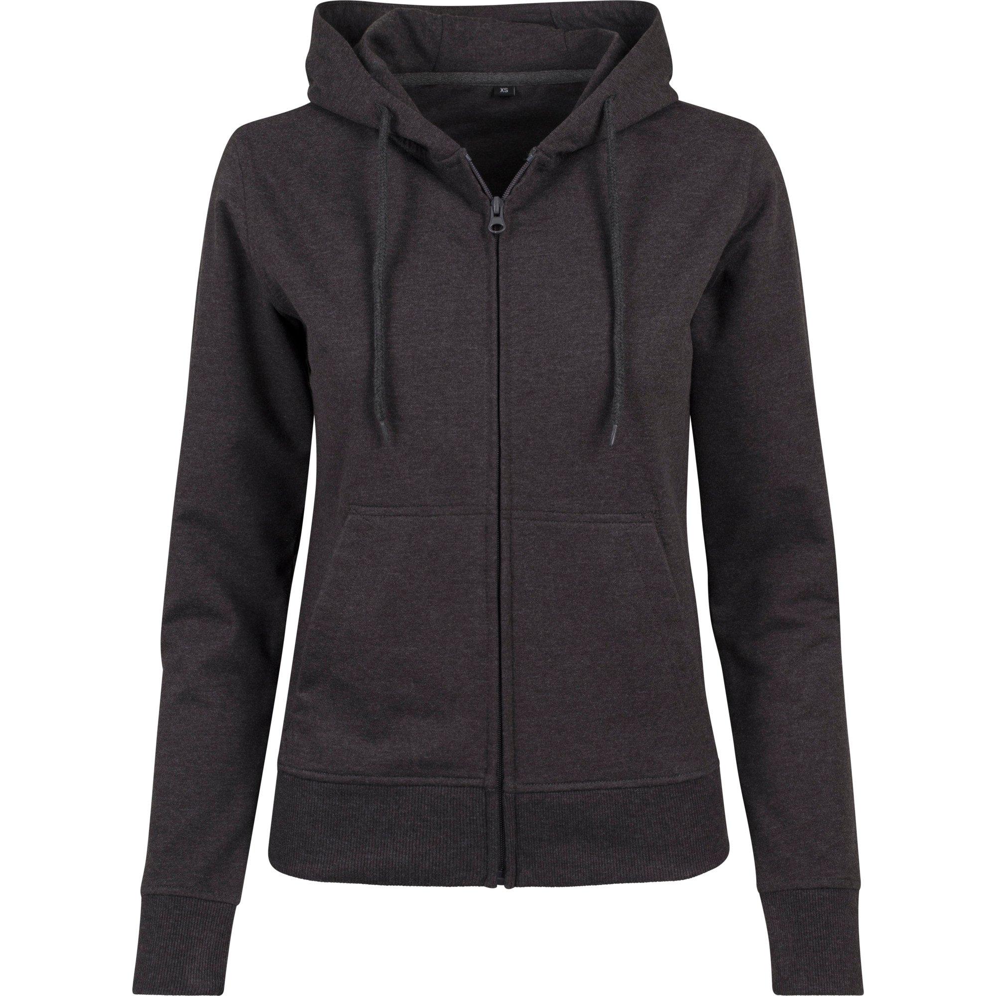 Image of Terrykapuzenjacke Damen Charcoal Black M