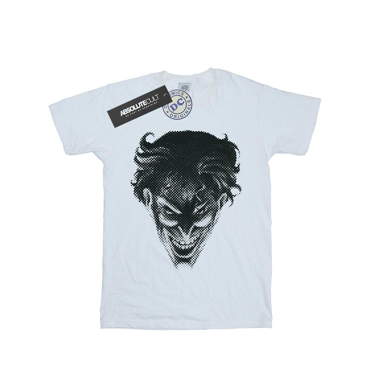 Image of The Joker Spot Face Tshirt Damen Weiss XXL