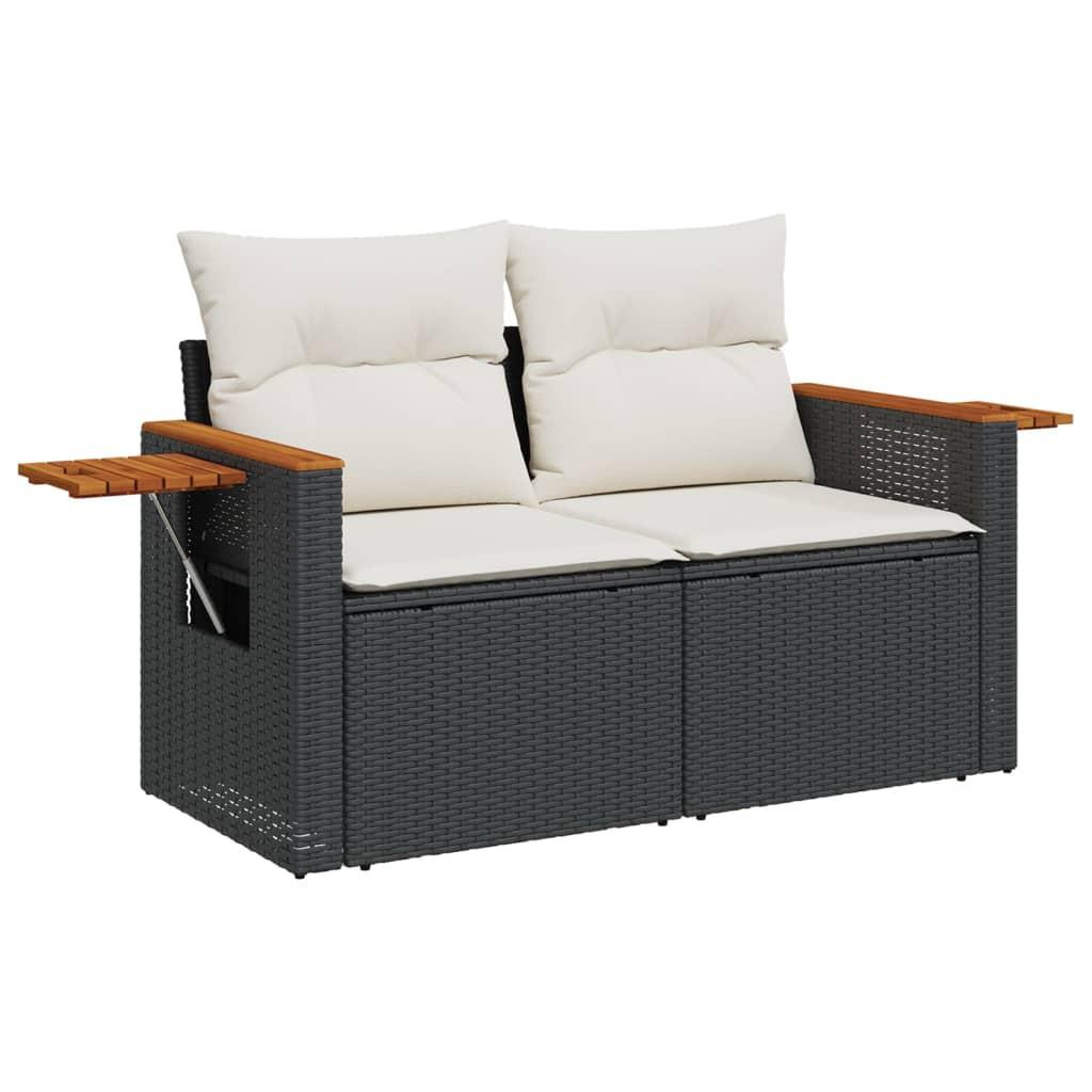 VidaXL Gartensofa poly-rattan  