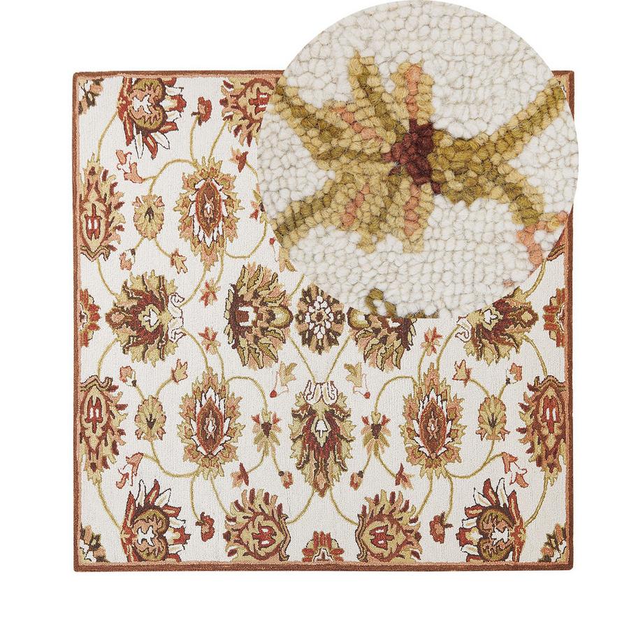 Beliani Teppich aus Wolle  EZINE  