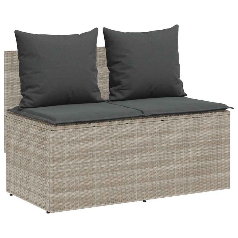 VidaXL set da pranzo da giardino Polirattan  