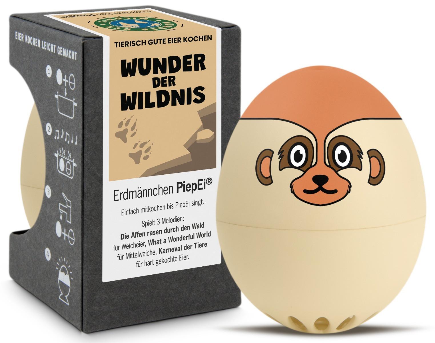 Image of Singende Eieruhr Erdmännchen Unisex Braun ONE SIZE