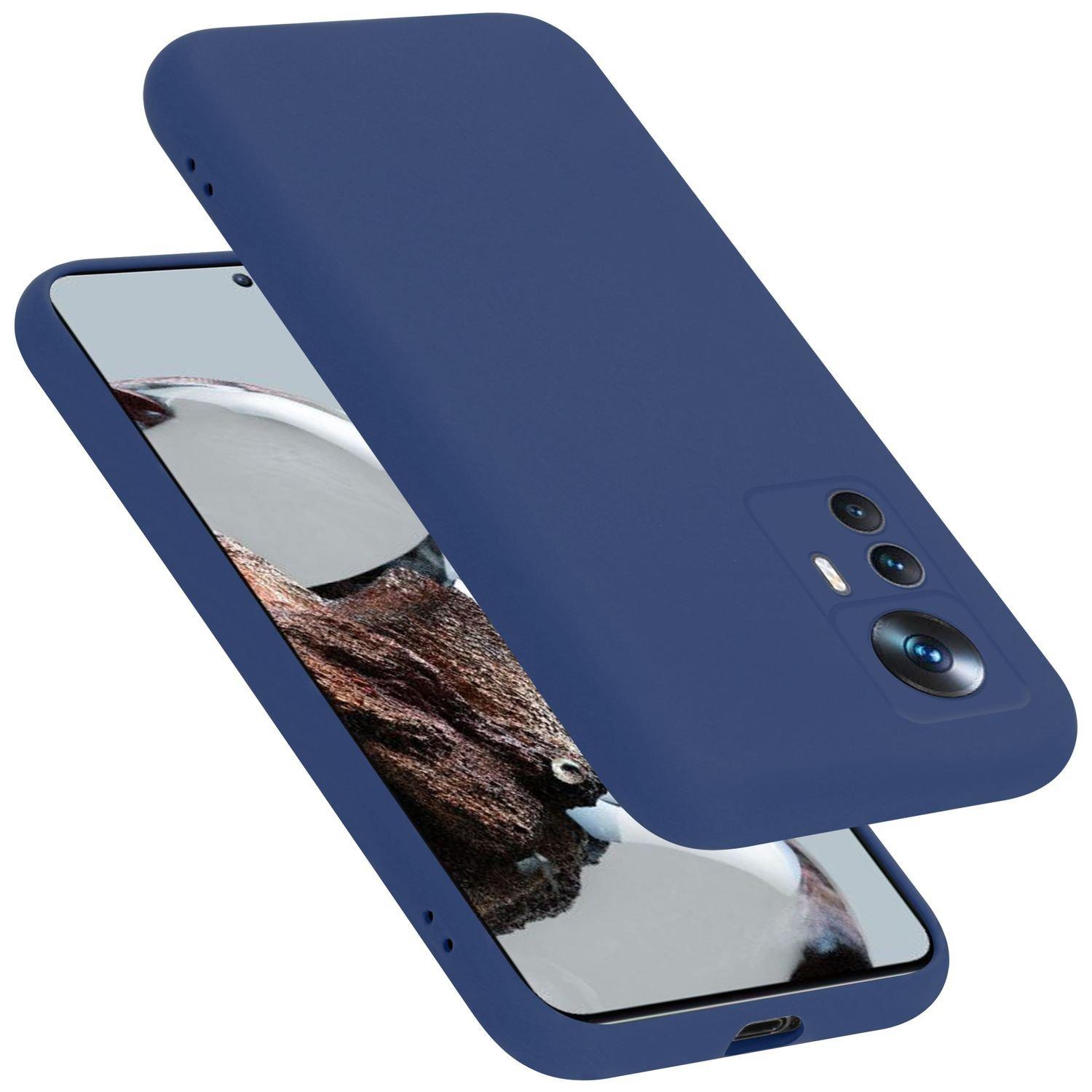 Image of Hülle für Xiaomi 12T 12T PRO in LIQUID BLAU - Schutzhülle aus flexiblem TPU Silikon