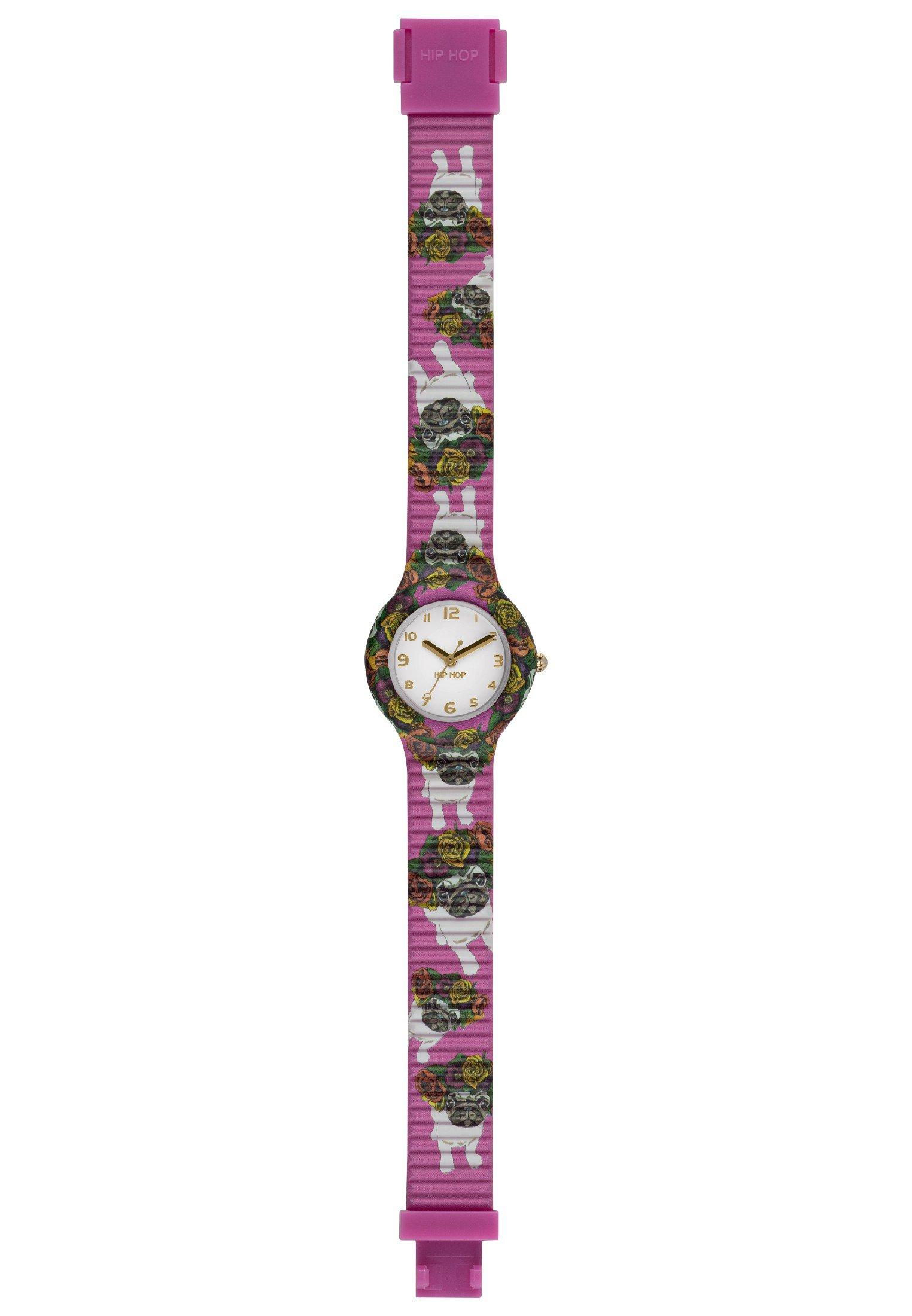 Image of Armbanduhr Animals Addicted Damen Fuchsia ONE SIZE