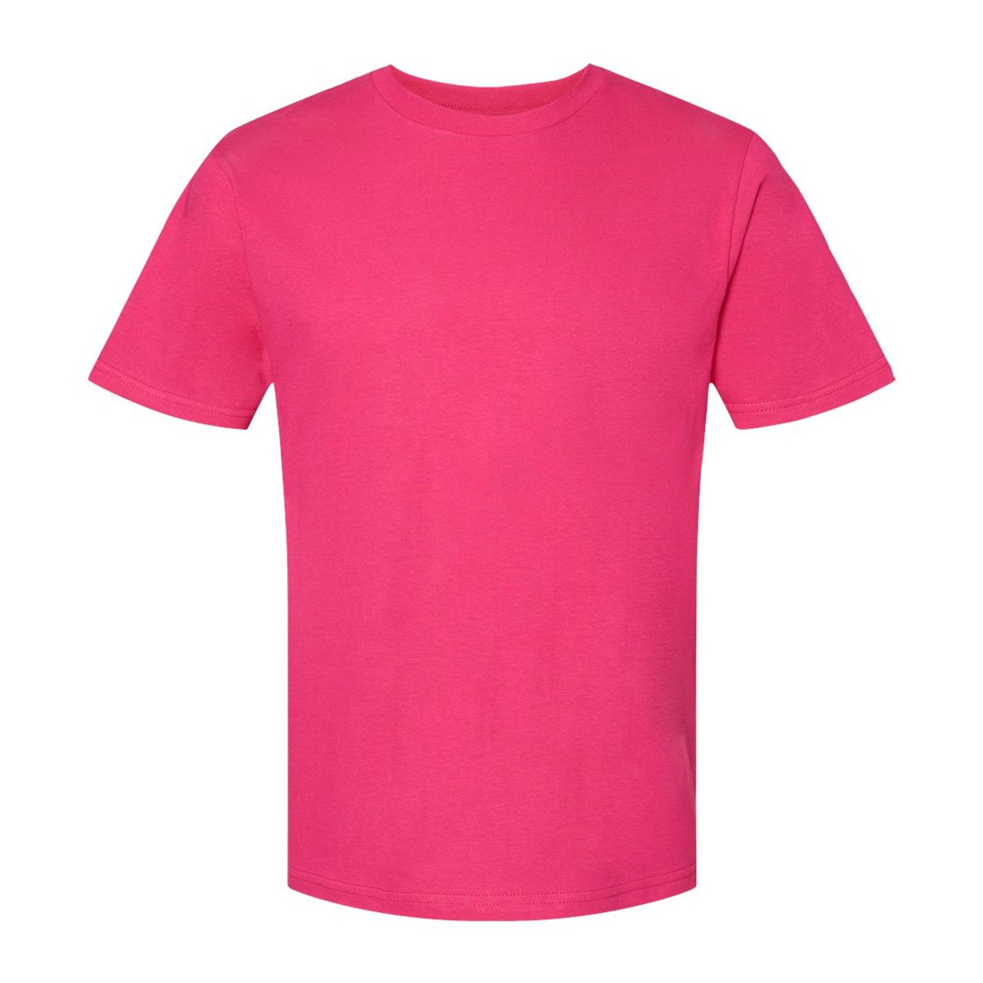 Image of Softstyle Tshirt Damen Dunkelrosa XL