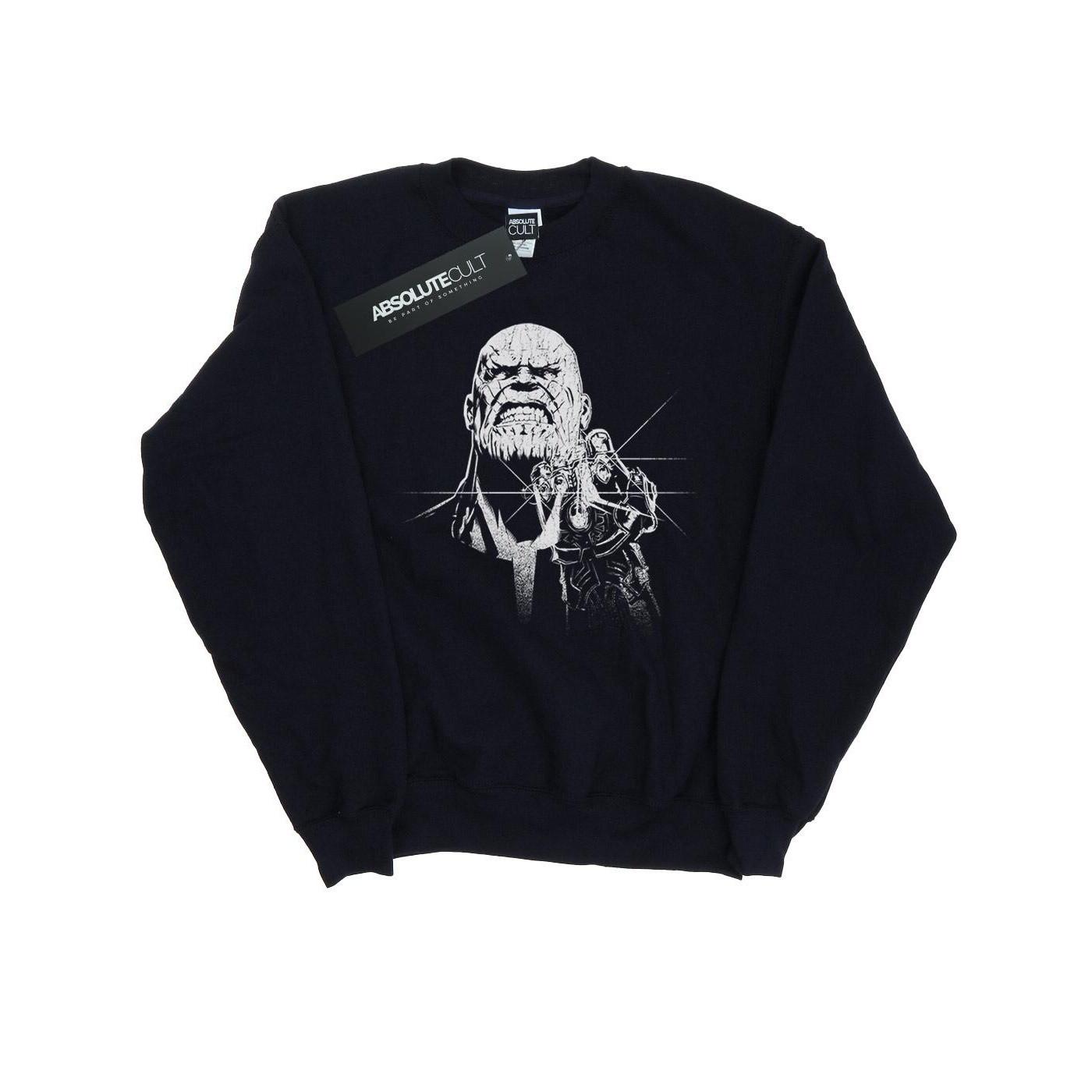 Image of Avengers Infinity War Fierce Thanos Sweatshirt Mädchen Marine 140/146