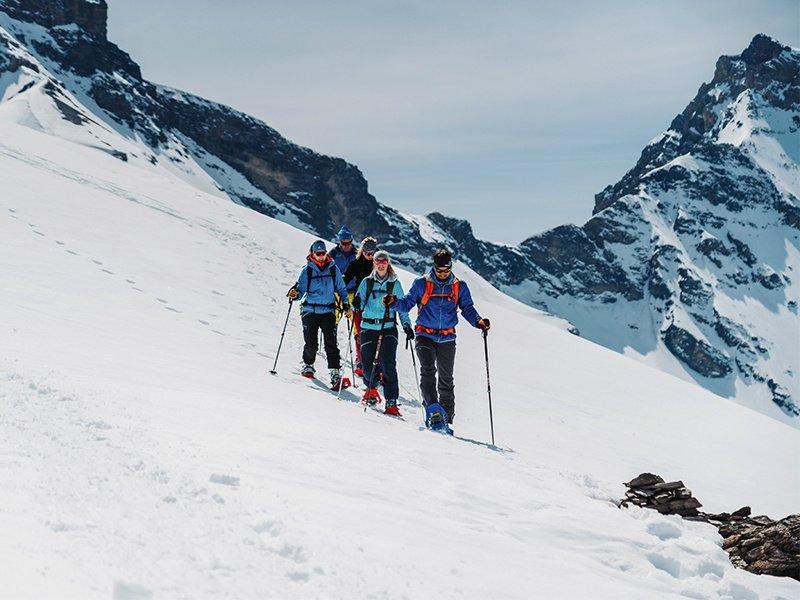 Smartbox  Expérience sportive et gourmande : randonnée en raquettes et pause raclette à Adelboden - Coffret Cadeau 