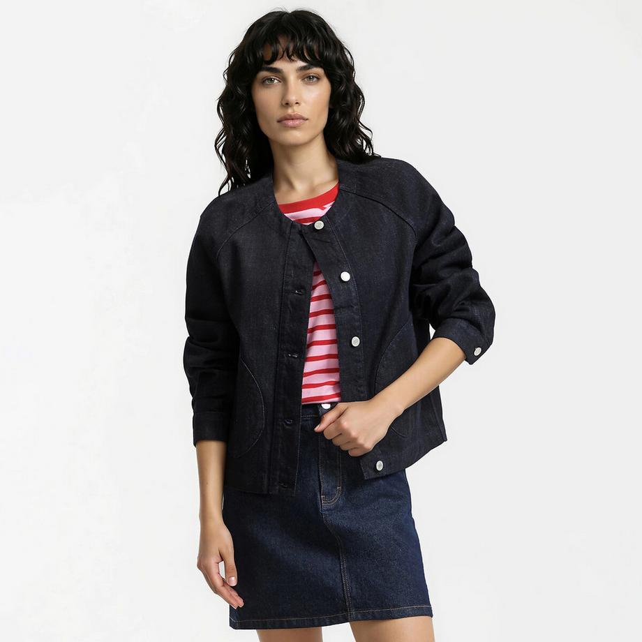 Veste en jean courte