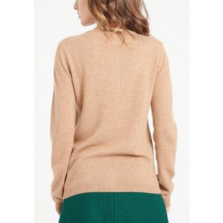 Studio Cashmere8 LILLY 4 Taillierte Strickjacke mit Rundhalsausschnitt  