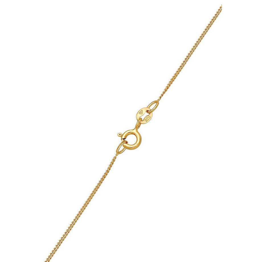 Elli  Collier Enfants Pendentif Coeur Mignon Avec Émail Rose 