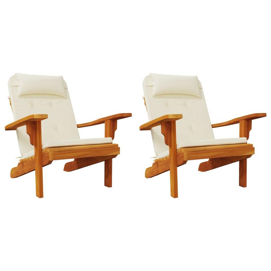 VidaXL cuscino per sedia adirondack Tessuto  