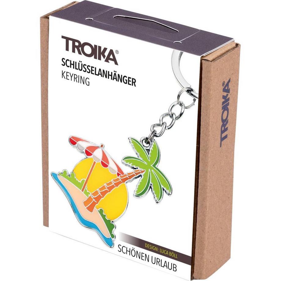 TROIKA Porte-clés Île Palmier  