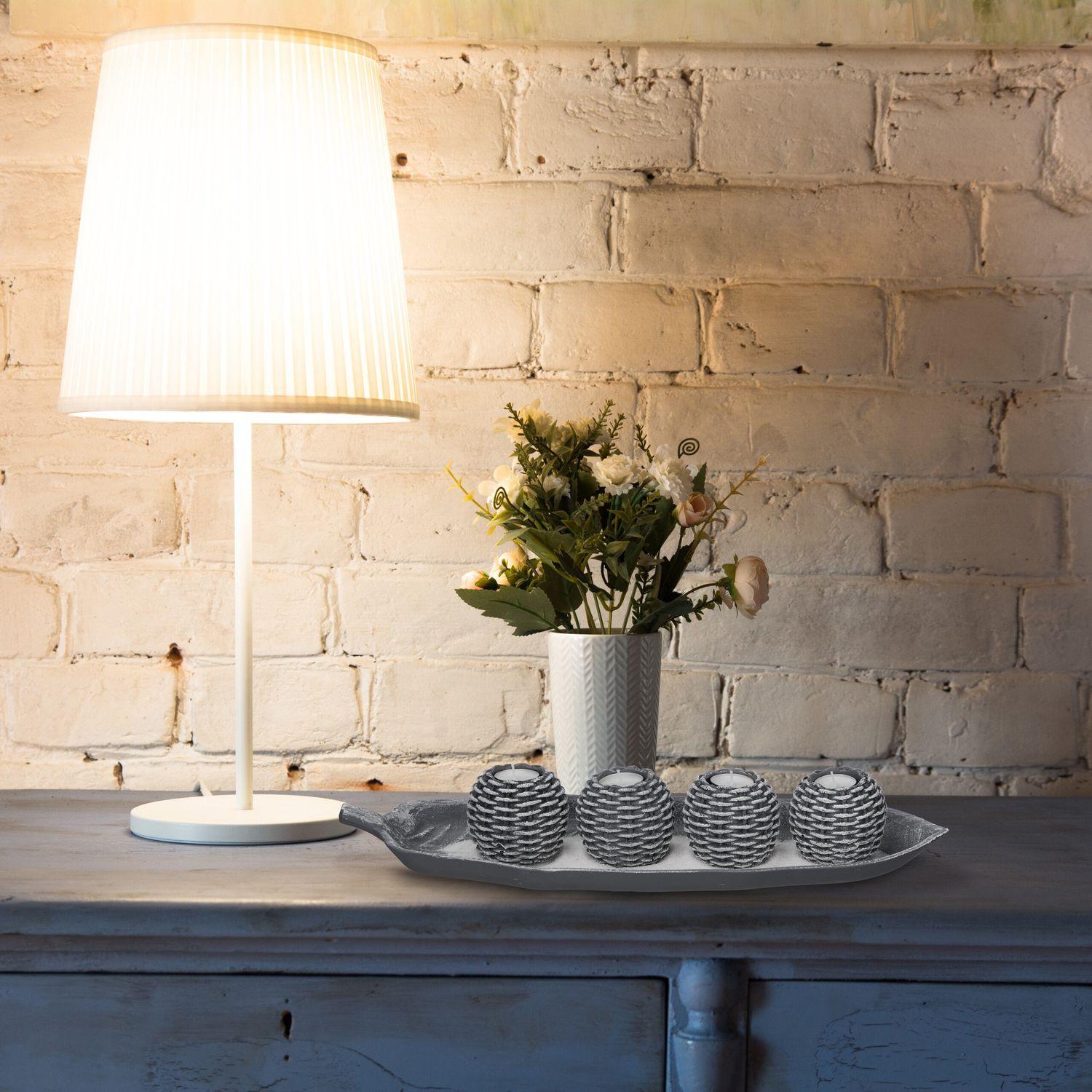 Northix Decorazione luminosa con 4 portacandele  