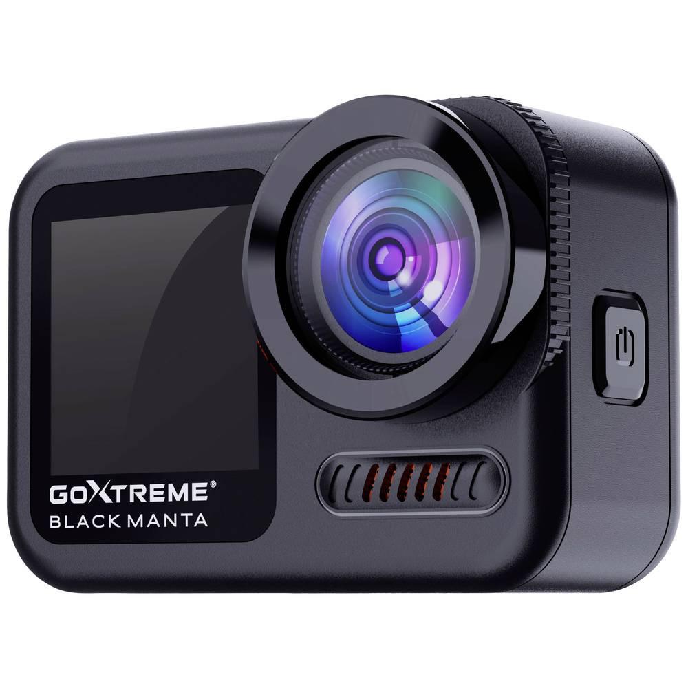 GoXtreme  Black Manta 5K Action Cam Touch-Screen, WLAN, Zeitlupe/Zeitraffer, Dual-Display 