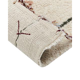 Beliani Tapis en Coton Boho CORUM  