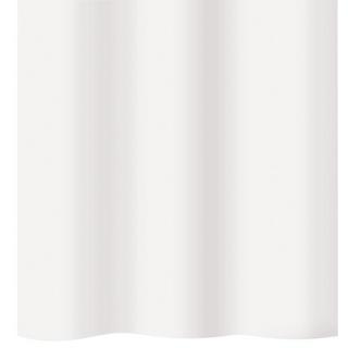 diaqua Rideau de douche textile Basic - blanc  