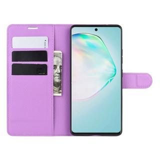 Cover-Discount  Galaxy S10 Lite - Etui en cuir coque noir 