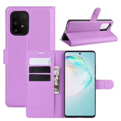 Cover-Discount  Galaxy S10 Lite - Etui en cuir coque noir 