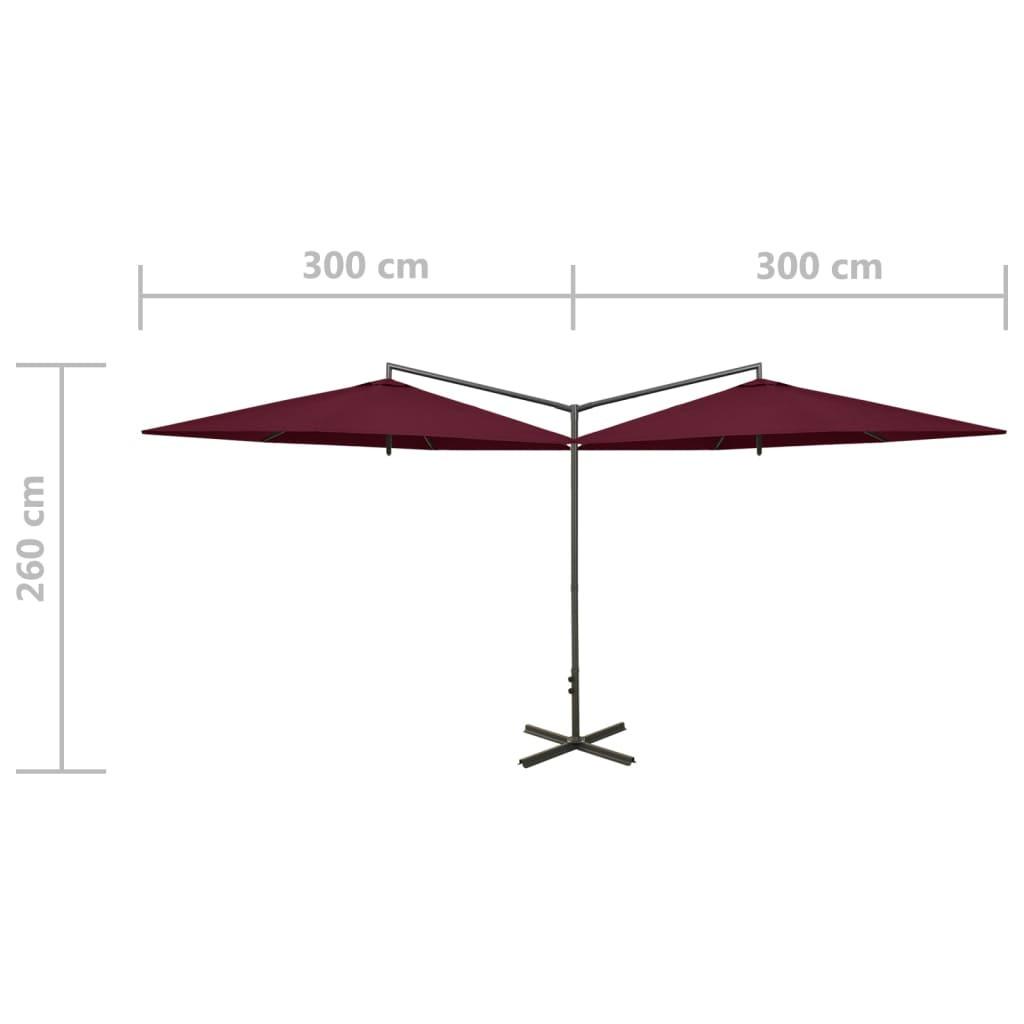 VidaXL Parasol de jardin  