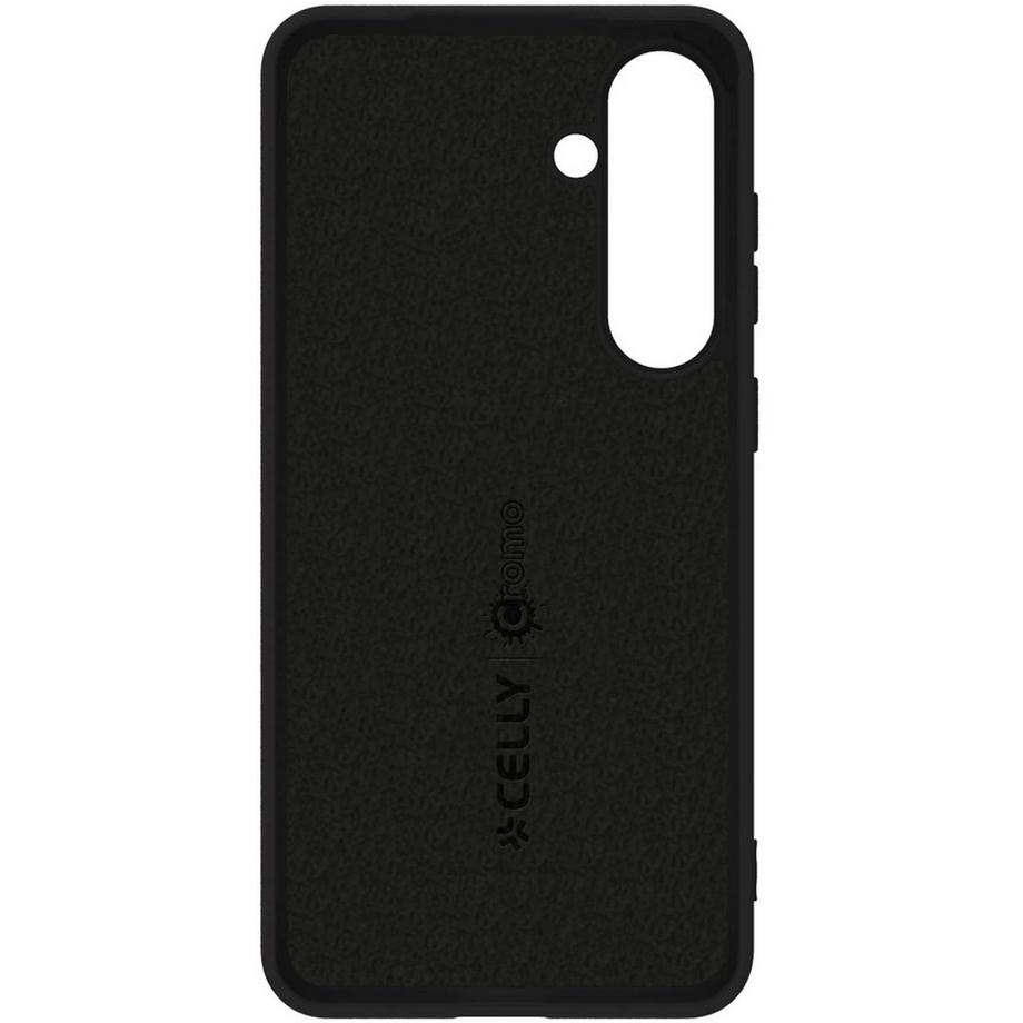 Celly  Cromo Coque en caoutchouc souple Galaxy S24 5G Noir 