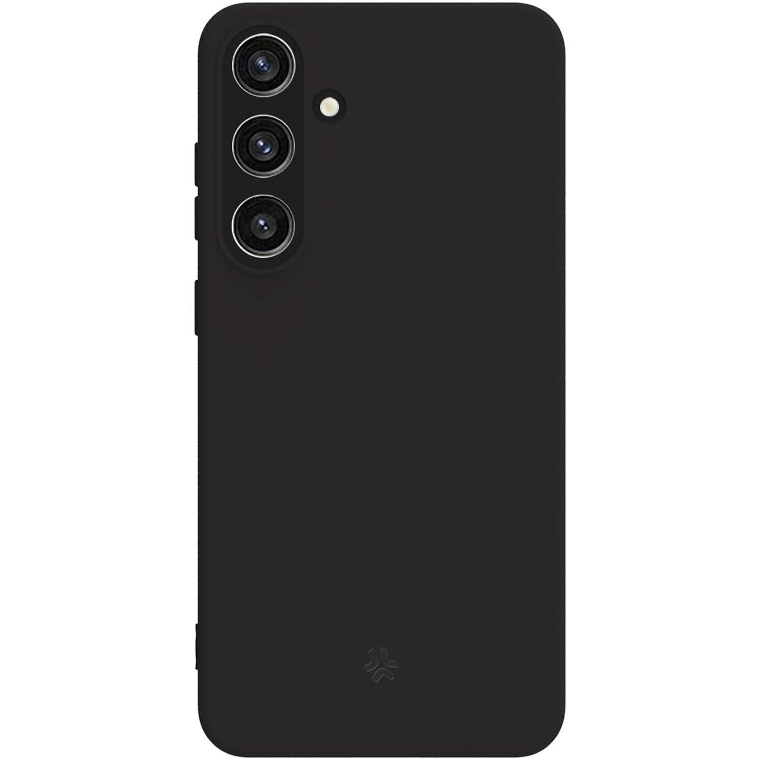 Celly  Cromo Weiche Gummihülle Galaxy S24 5G Schwarz 