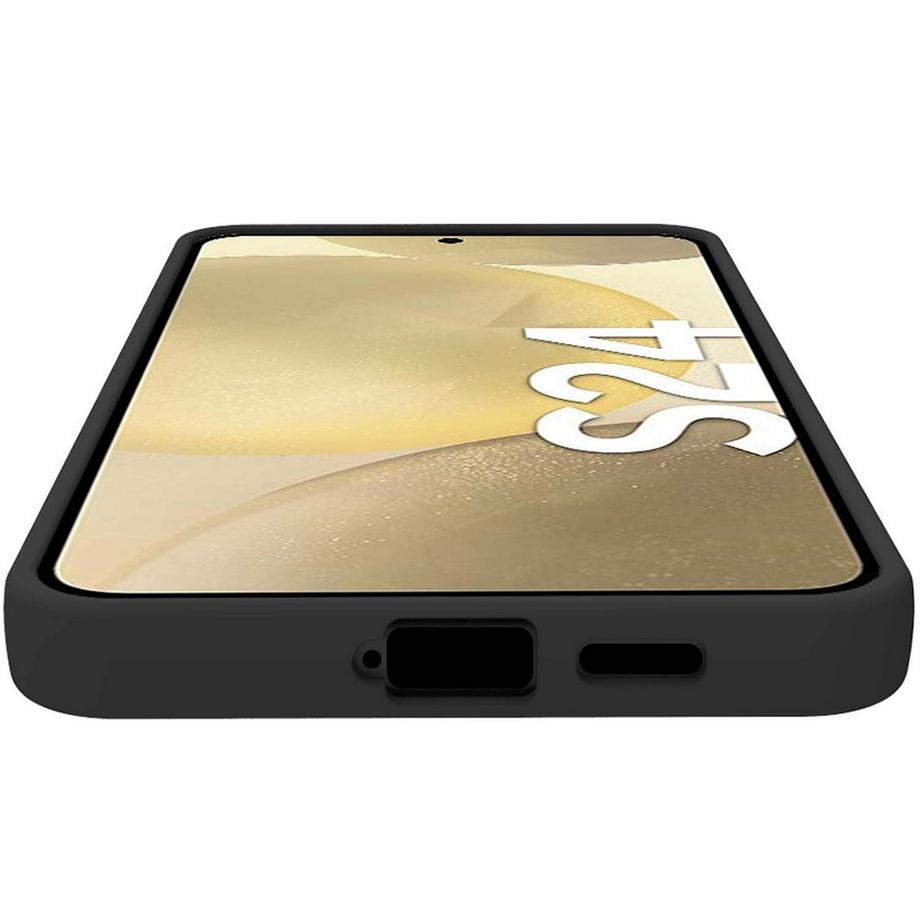 Celly  Cromo Coque en caoutchouc souple Galaxy S24 5G Noir 