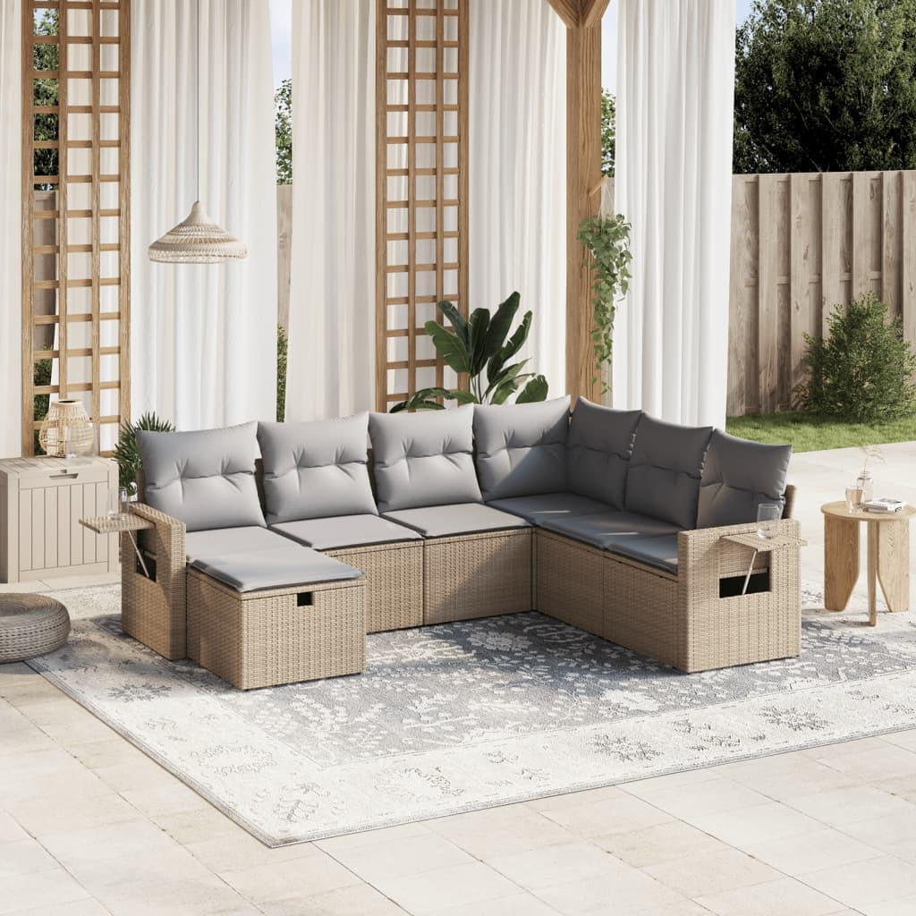 VidaXL Garten sofagarnitur poly-rattan  