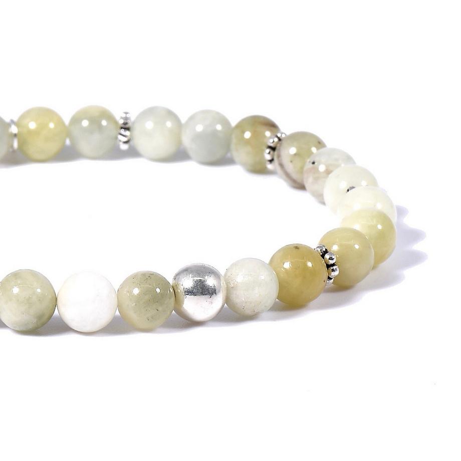 Balibay  Bracelet Balea, orné de morganite sélectionnée à la main et d'argent. 