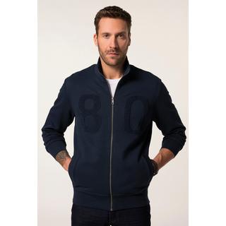 JP1880 Sweatjacke Stehkragen Badges  