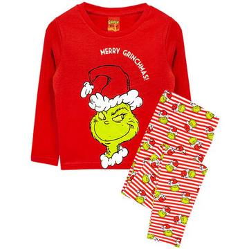 Merry Grinchmas Schlafanzug mit langer Hose