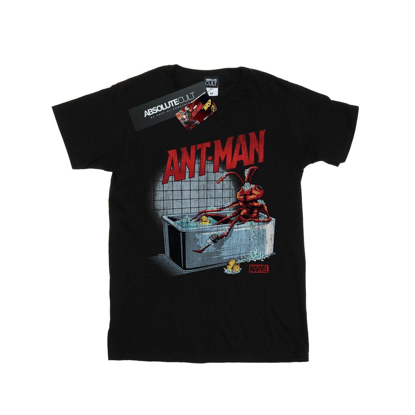 Image of Antman And The Wasp Bathing Ant Tshirt Herren Schwarz L