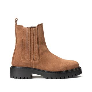 La Redoute Collections  Boots en cuir suédé 