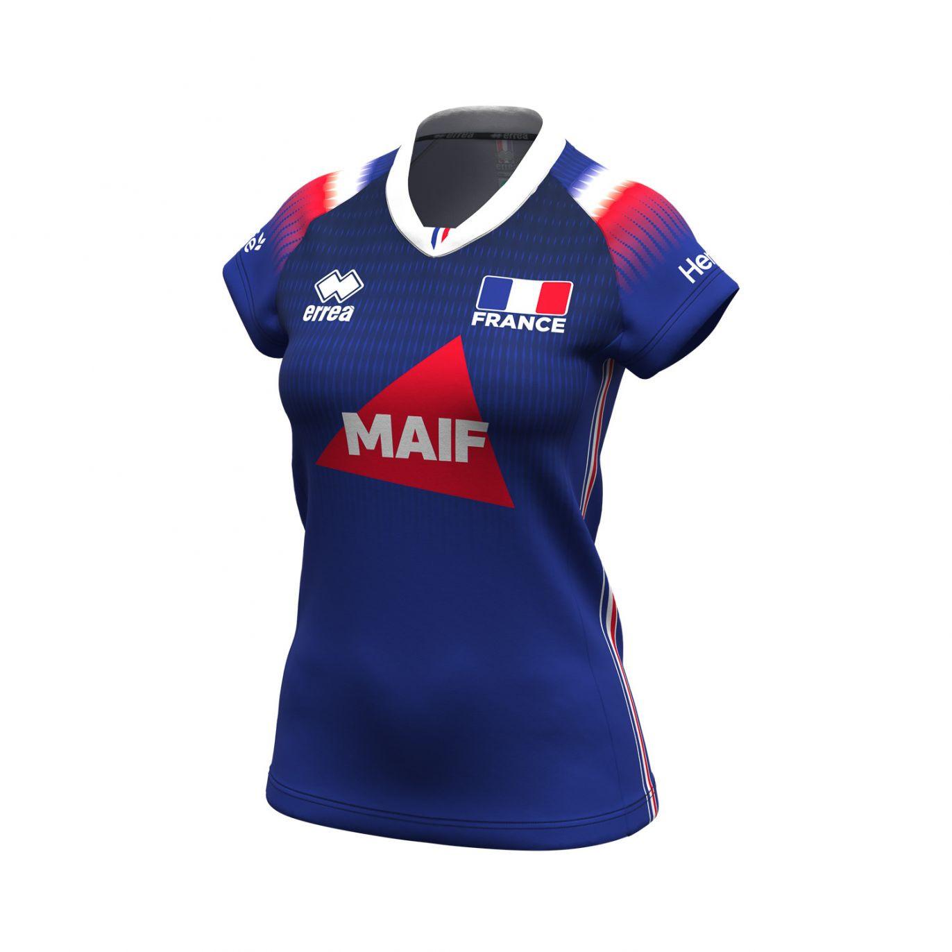 errea  maglia home da francia 2024/25 