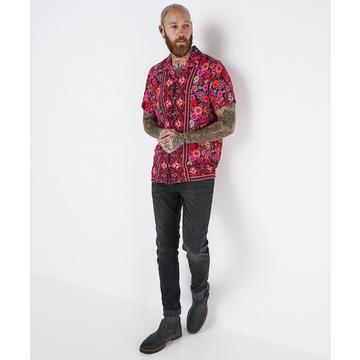 Chemise Manches Courtes Imprimé Floral