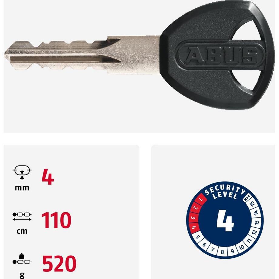 Abus  cadenas à chaîne sans support 