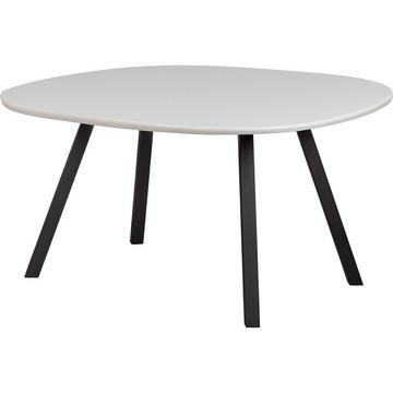 Table en bois massif Tablo frêne brume 130x130