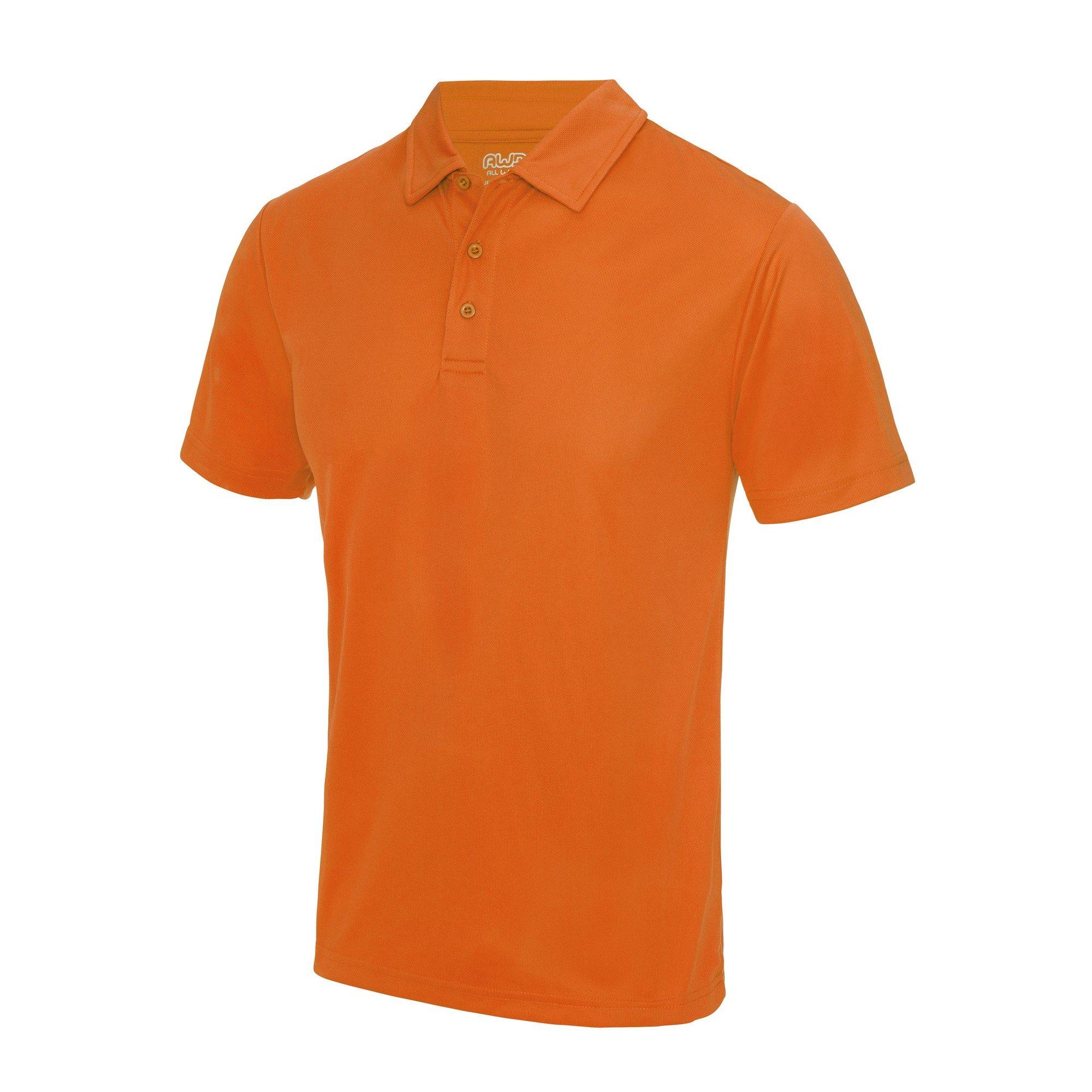 Image of Just Cool Poloshirt Sports Herren Orange M