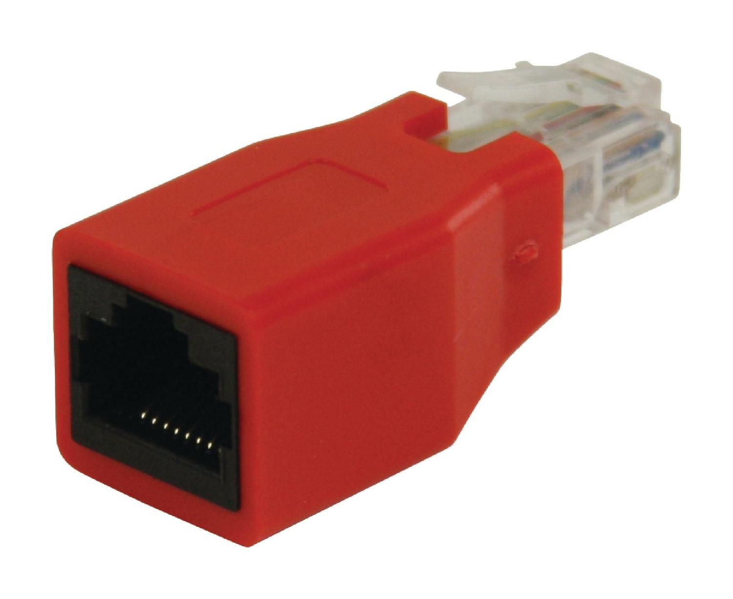 Nedis  Carte réseau CAT6 RJ45 (8P8C) mâle - RJ45 (8P8C) femelle Rouge 