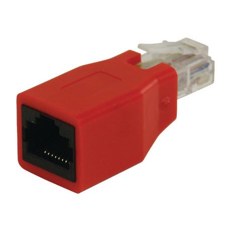 Nedis  Carte réseau CAT6 RJ45 (8P8C) mâle - RJ45 (8P8C) femelle Rouge 