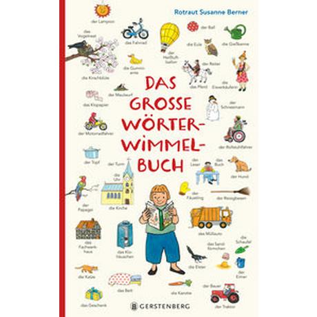 Das große Wörterwimmelbuch Berner, Rotraut Susanne Couverture rigide 