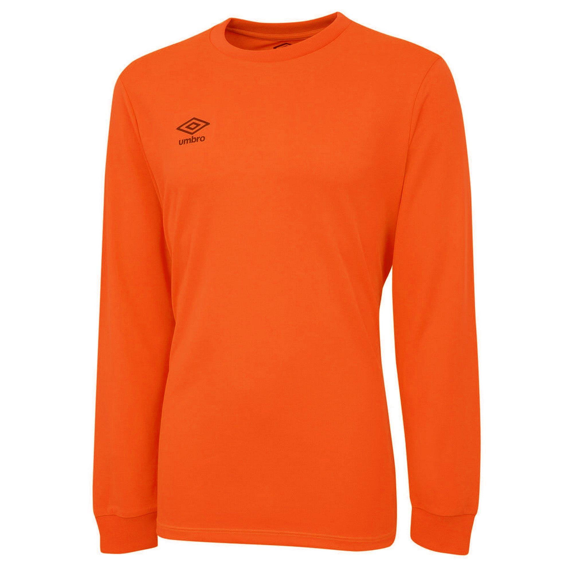 Image of Club Trikot Langärmlig Jungen Orange 128