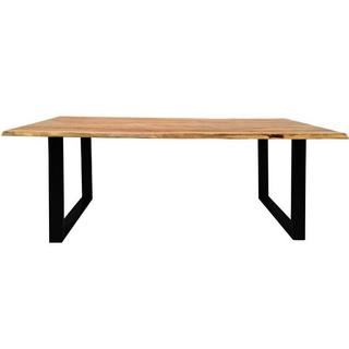 mutoni Table 180 x 90 cm avec bordure d`arbre  