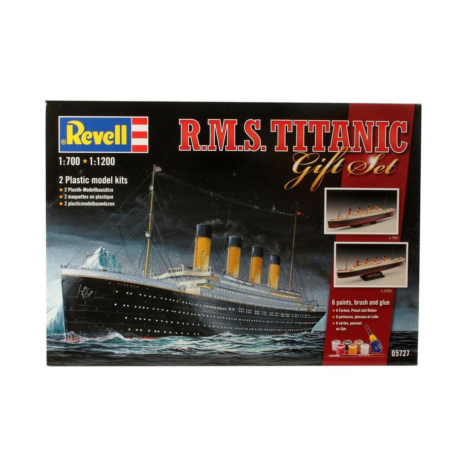 Revell  Level 4 Geschenkset R.M.S. Titanic 2 Modelle 