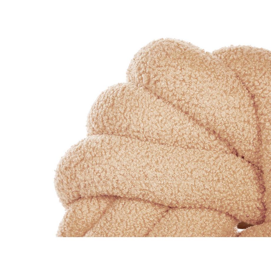 Beliani Dekokissen aus Bouclé Boho AKOLA  